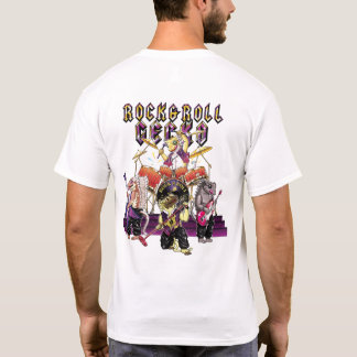Camiseta Ozzy com a banda