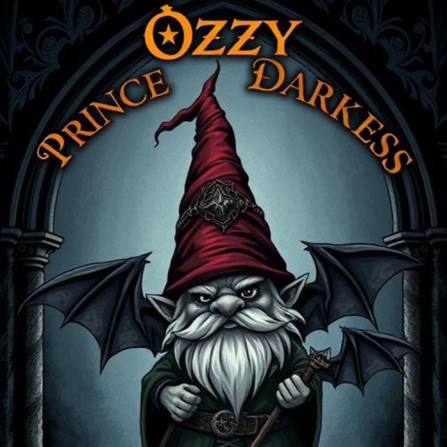 Camiseta Ozzy Gnome Príncipe das Trevas (Criador carregado)