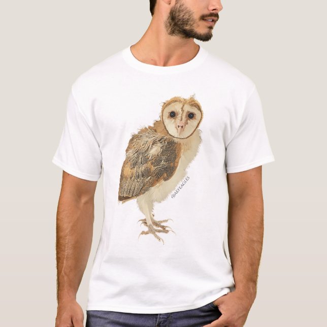 Camiseta Ozzy the Barn Owl (Frente)
