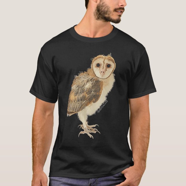 Camiseta Ozzy the Barn Owl (Frente)