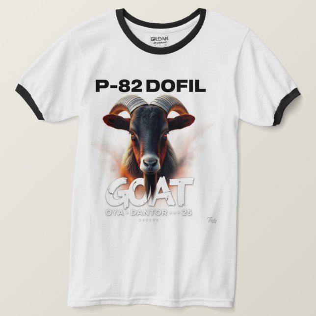 CAMISETA P82-DOFIL (Frente do Design)