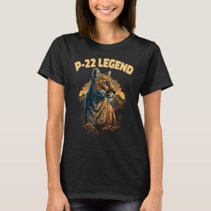 Camiseta P-22 Lago Prateado Leão Montanha P22_3