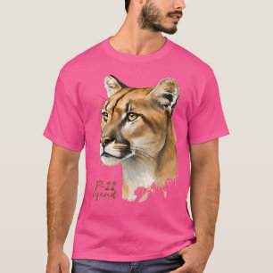 Camiseta P-22 Mountain Lion Legend California Wildlife P22