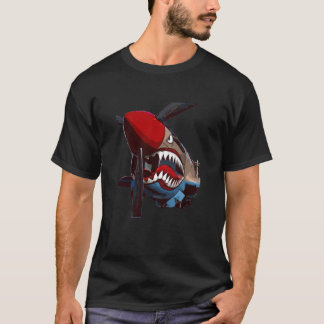 Camiseta P-40 Varkhawk Voando Tigre WW2 Varsóvia