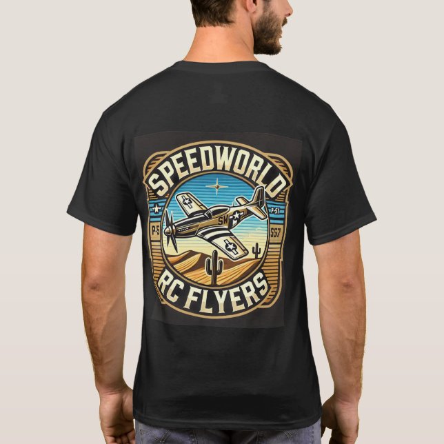 Camiseta P-51 speedworld shirt (Verso)