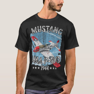 Camiseta P-51D Mustang Vintage North American P-51D