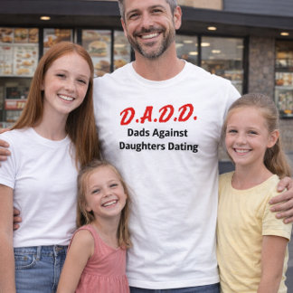 Camiseta P.A.F.N. Pais Contra as Filhas Namorando