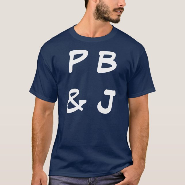 CAMISETA P B & J (Frente)