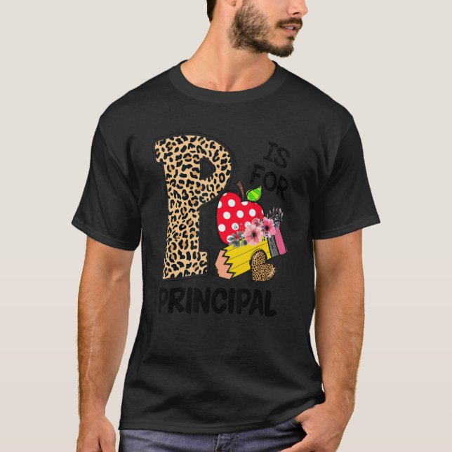 Camiseta P É Para A Bolinhas Leopardo Principal Primeiro Di (Frente)