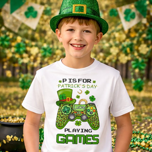 Camiseta P é para jogar jogos (Criador carregado)