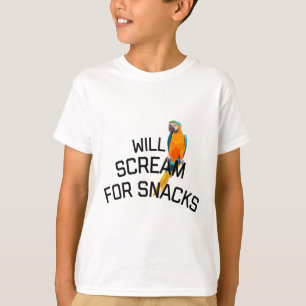 Camiseta P é para o papagaio