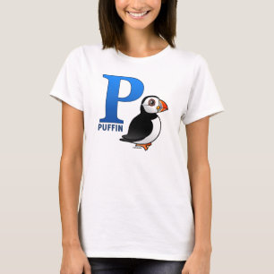 Camiseta P é para o papagaio-do-mar