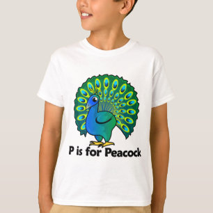 Camiseta P é para o pavão