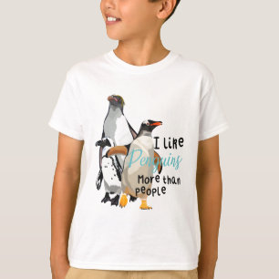 Camiseta P é para o Pinguim