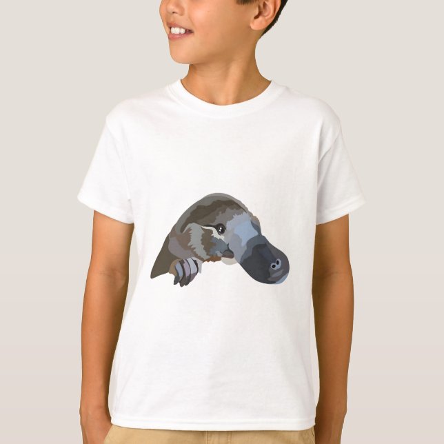 Camiseta P é para o Platypus (Frente)