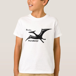 Camiseta P é para o Pterodactyl