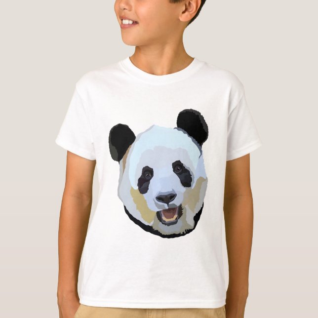 Camiseta P é para Panda (Frente)