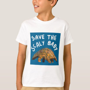 Camiseta P é para Pangolin