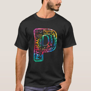 Camiseta P é para Professora de Educação Física Tie Dye Pri