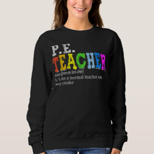 Camiseta P E Professora Definição de Educação Física