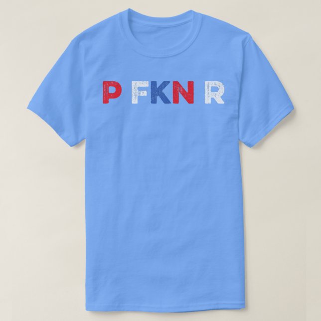 Camiseta P FKN R Puerto Rico Fan Funny Meme Spanish Music U (Frente do Design)