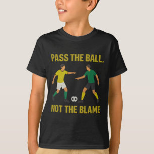 Camiseta P O Ll Não Será Culpa Design Fã De Futebol