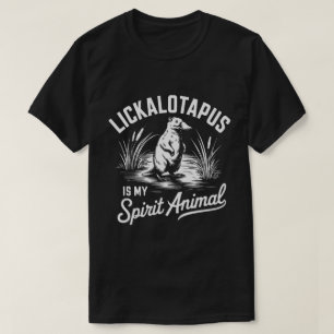 Camiseta PA19 - Lickalotapus É Minha Meme Animal Espiritual