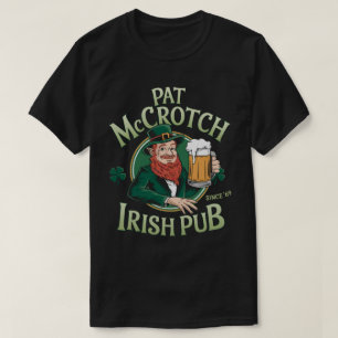 Camiseta PA42 Pat Mccrotch Irish Pub Rua. Dia de Patrick