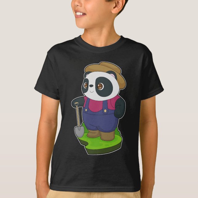 Camiseta Pá de Fazendeiro Panda (Frente)