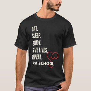 Camiseta Pa Programas Escolares Assistente Médico Escolar P