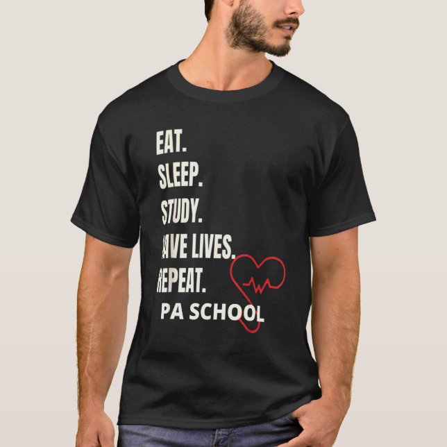 Camiseta Pa Programas Escolares Assistente Médico Escolar P (Frente)
