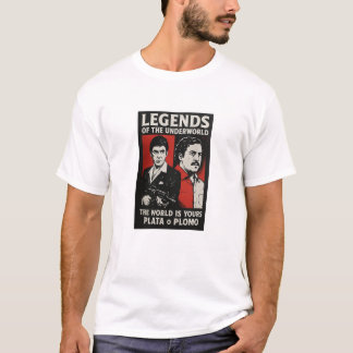 Camiseta pablo escobar tony montana
