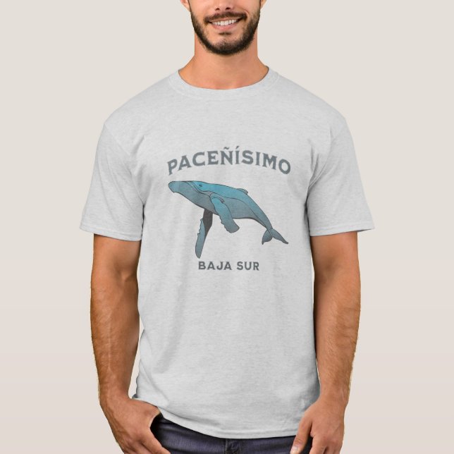 Camiseta Pacenisimo (pacífico) Baja Sur México (Frente)