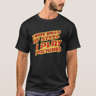 Camiseta Pachinko do jogo da Arcade Japonês