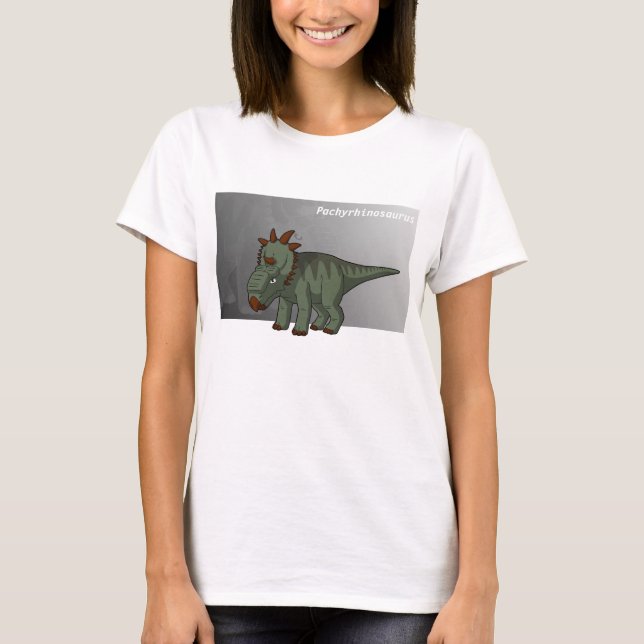 Camiseta Pachyrhinosaurus Dinossaur (Frente)