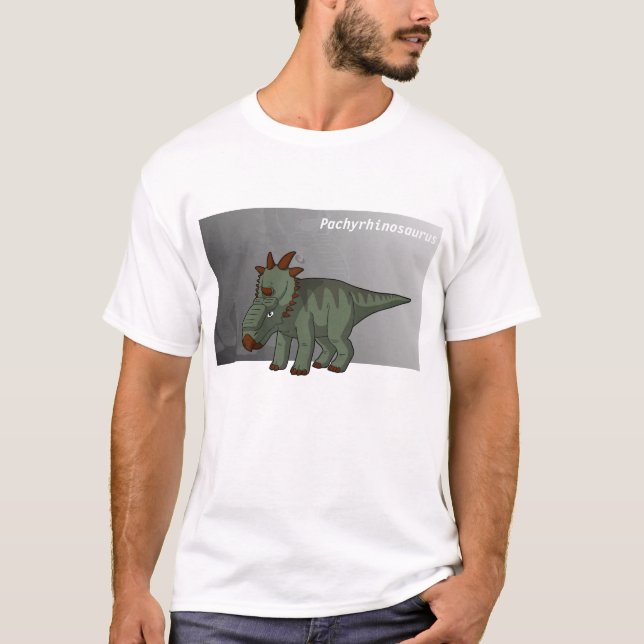 Camiseta Pachyrhinosaurus Dinossauro (Frente)