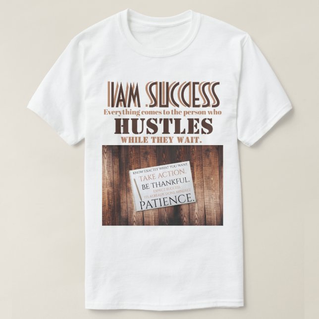 CAMISETA PACIÊNCIA (Frente do Design)