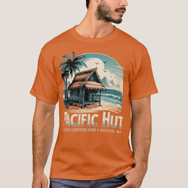 Camiseta Pacific Hut Brockton, MÃES (Frente)