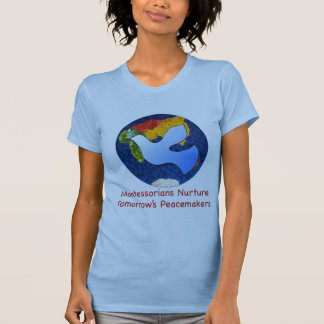 Camiseta Pacificadores de amanhã de Montessorians Nuture