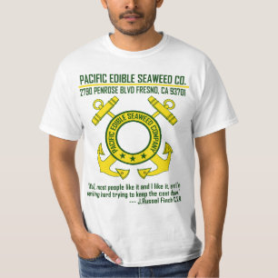 Camiseta Pacífico Comestível Alga Empresa - Fresno, CA