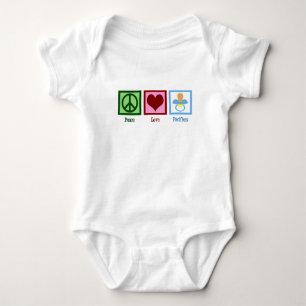 Camiseta Pacifiers do amor da paz