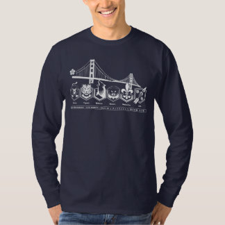 Camiseta Pack 29 - Ouro Gate Long Sleeve (Capa longa da por