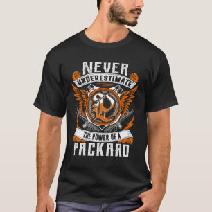 Camiseta PACKARD - Nunca Subestimar Personalizado