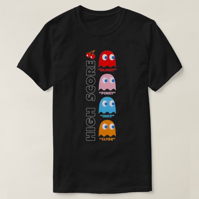 CAMISETA PACMAN4 (Frente do Design)