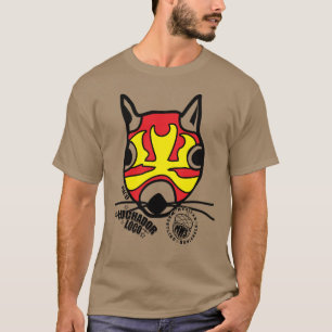 Camiseta Paco Head - Esquilos de Lutas mexicanos