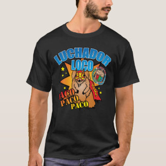 Camiseta Paco Poster - Esquilos de Luta mexicanos