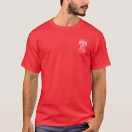 Camiseta Pacote Classe B - Vermelho (Logotipo Frontal e Tra