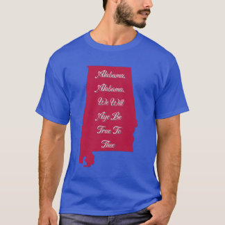 Camiseta Pacote de Adesivos de Símbolos do Alabama