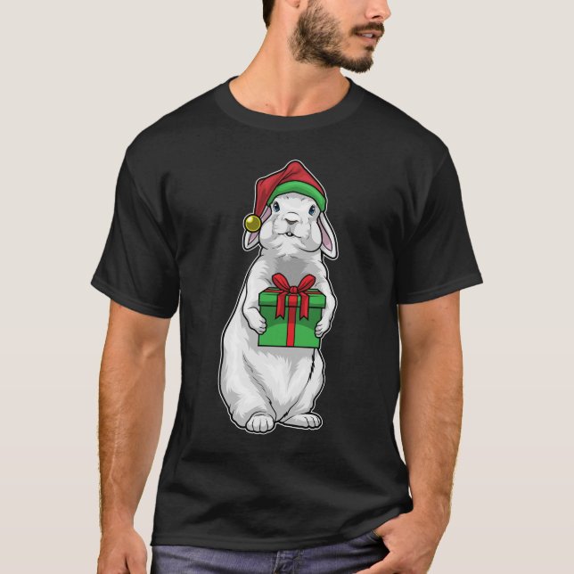 Camiseta Pacote de Natal do Rabbit (Frente)