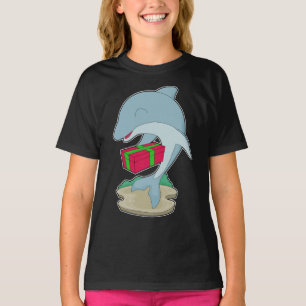 Camiseta Pacote de Natal para golfinhos